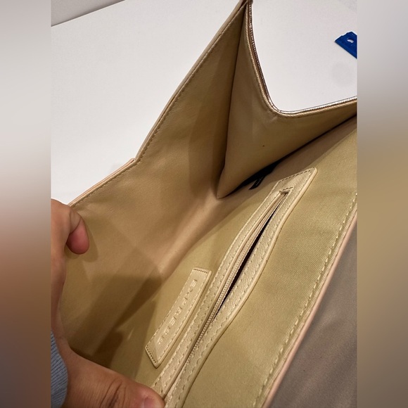 ✨ ✨ Express Metallic Pink and Cream Clutch✨✨ - Picture 11 of 12